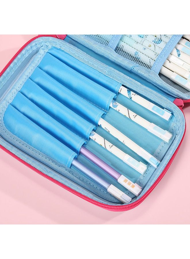 إسكدنيا Big Storage Pencil Case for Girls (Castle) - Image 3