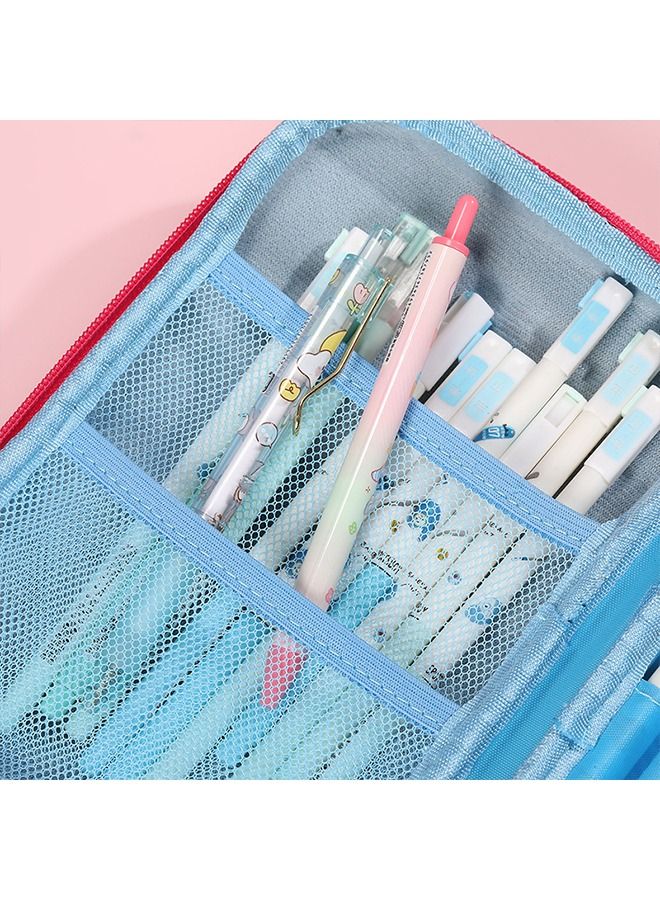 إسكدنيا Big Storage Pencil Case for Girls (Castle) - Image 4