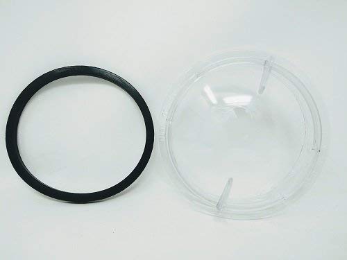 Pmw - Preethi/Preeti Mixer Eco Plus Jar Lid with Gasket - 1 Set - 0.4 Liter, Aqua - Image 2