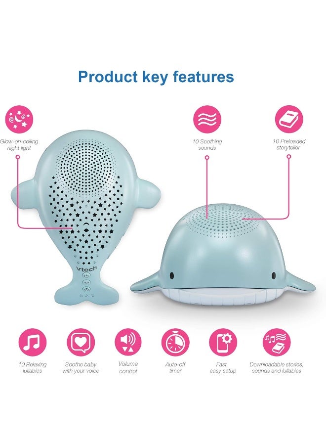 vtech VTech BC8312 Wyatt The Whale Storytelling Baby Sleep Soother - Image 2