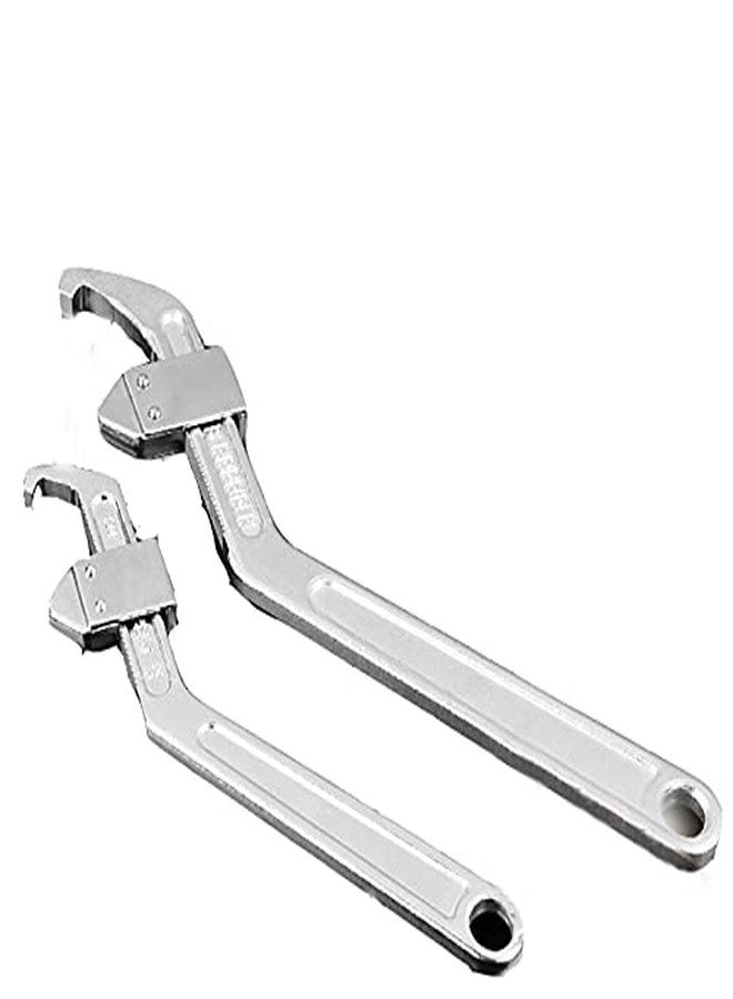 SEIWEI Adjustable C Clamp Spanner Hook Wrench, 35-105mm - Image 1