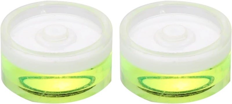10pcs 18x9mm Horizontal Circular Bubble Level Spirit Calibration Tool for Measuring Layout and Universal Leveling in Workshop and Home Use - Image 1
