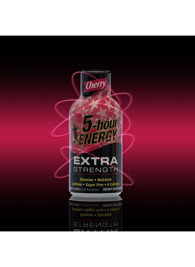 5-hour ENERGY Shot, Extra Strength Cherry, 1.93 Ounce, 12 Count - Image 2