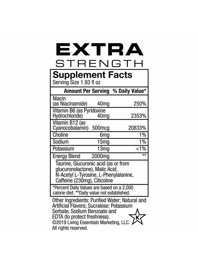 5-hour ENERGY Shot, Extra Strength Cherry, 1.93 Ounce, 12 Count - Image 3