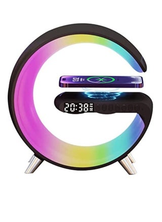 Smart light sound machine App Control Fast Wireless Charger RGB Light BT Speaker Sunrise Alarm Clock - pzsku/Z9F6410656550A4A39217Z/45/_/1678737292/51b2c4ff-f8e3-462e-9e84-f93c32c98862