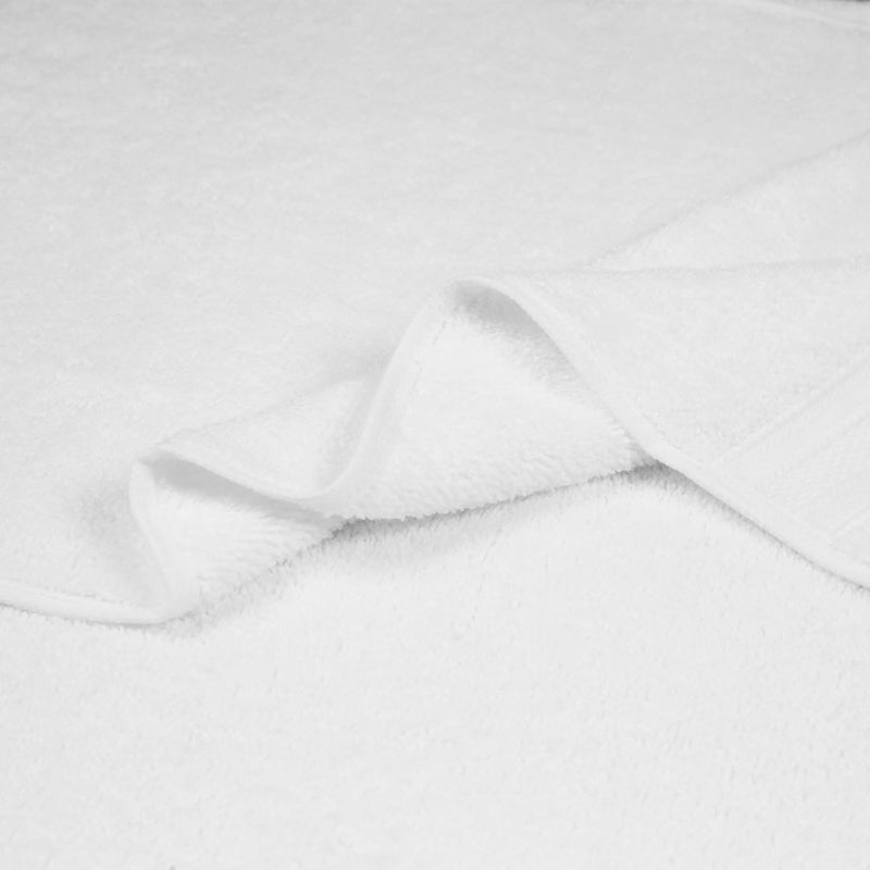 Trident Soft Comfort Air Rich Towels for Bath 100 Cotton Towel Super Soft Highly Absorbent 3 Pieces Towel Set 500 GSM White - Image 4