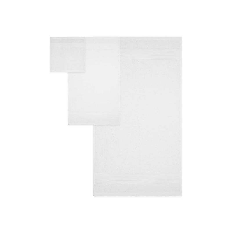 Trident Soft Comfort Air Rich Towels for Bath 100 Cotton Towel Super Soft Highly Absorbent 3 Pieces Towel Set 500 GSM White - Image 5
