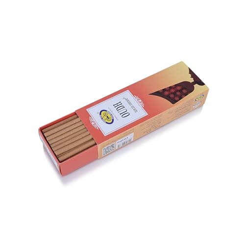Cycle Pure Oudh Fragrance Bambooless Solid Dhoop Sticks for Puja | Handcrafted & Eco Friendly | Incense Sticks with Free Dhoop Holder | Agarbatti for Rituals | Pack of 2 - Image 3