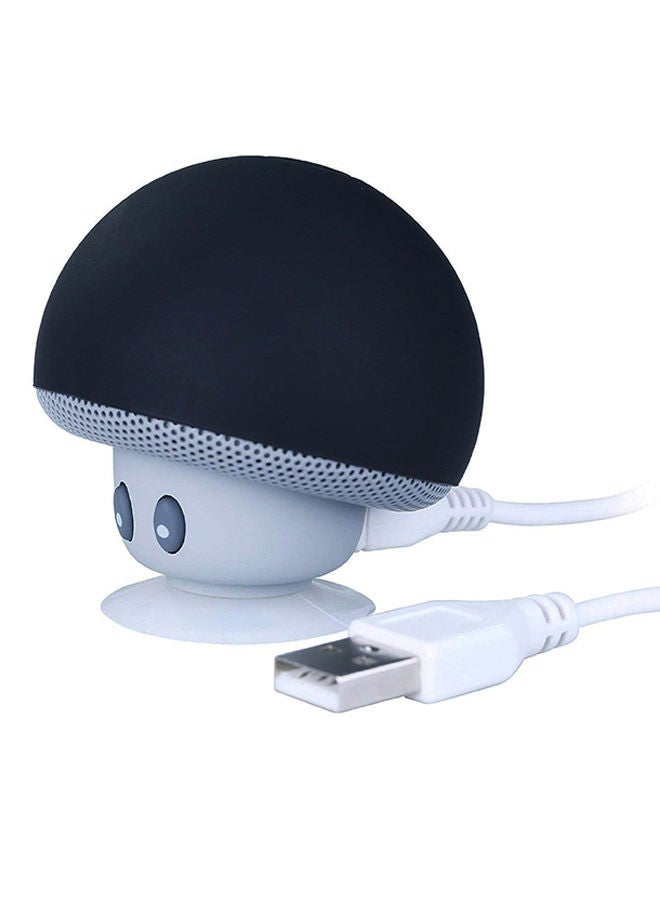 NIBEMINENT Mushroom Shape Waterproof Wireless Speaker Black - Image 2