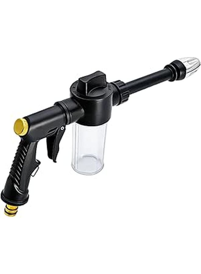 High Pressure Car Wash Sprayer with Adjustable Nozzle and Dispenser Bottle for Auto Motorcycle Truck Garden Cleaning - Image 1