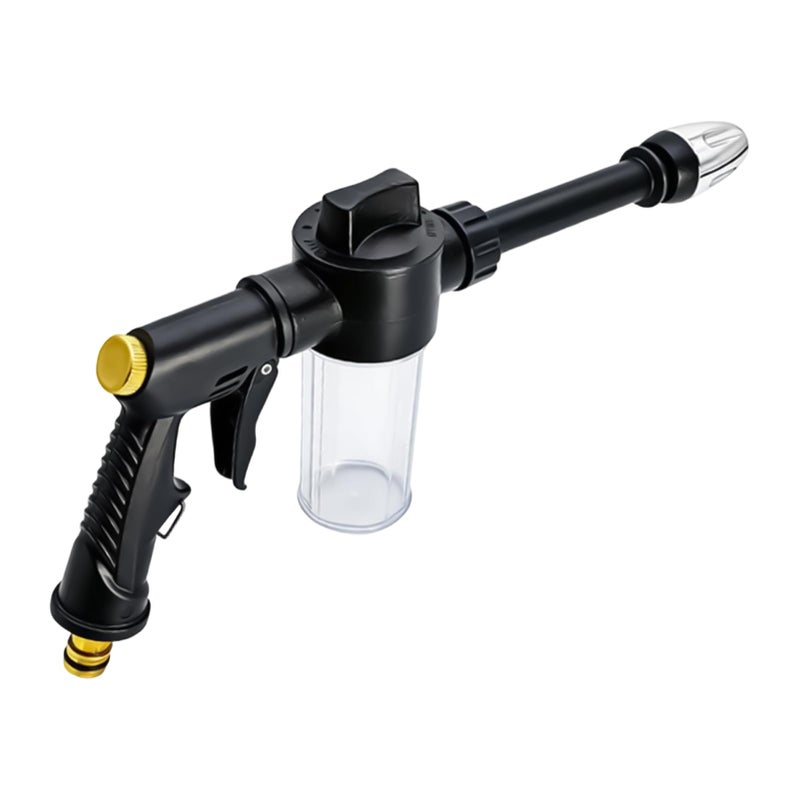 High Pressure Car Wash Sprayer with Adjustable Nozzle and Dispenser Bottle for Auto Motorcycle Truck Garden Cleaning - Image 2