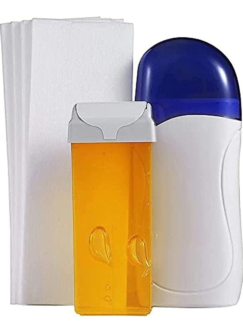 ORiTi - ORiTi Wax Epilator, Removal Machine Set Wax Heater Warmer with Wax Cartridge and Depilatory Paper - Image 1