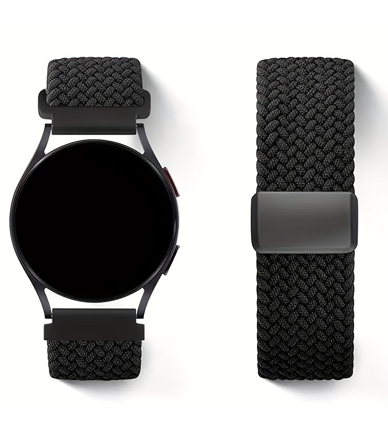 Nylon Magnetic Buckle Strap 22mm Adjustable for Smartwatches - Image 1