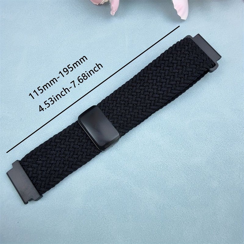 Nylon Magnetic Buckle Strap 22mm Adjustable for Smartwatches - Image 2