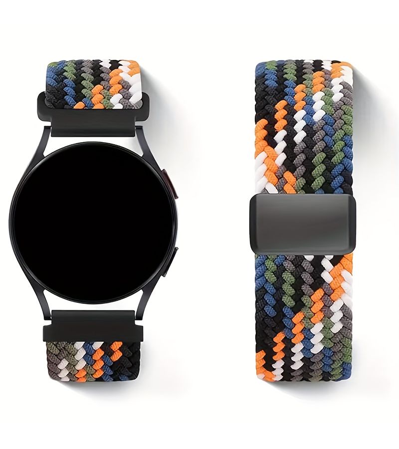 Nylon Magnetic Buckle Strap 22mm Adjustable for Smartwatches - Image 4