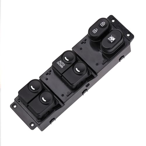 Vurkcy Power Window Switch Master Control Button Driver Side Compatible with Hyundai Accent 2011 2012 2013 2014 2015 2016 2017, Replacement OEM 93570AP1R101, 93570-1R111, 1 Auto, 16 Pins - Image 1