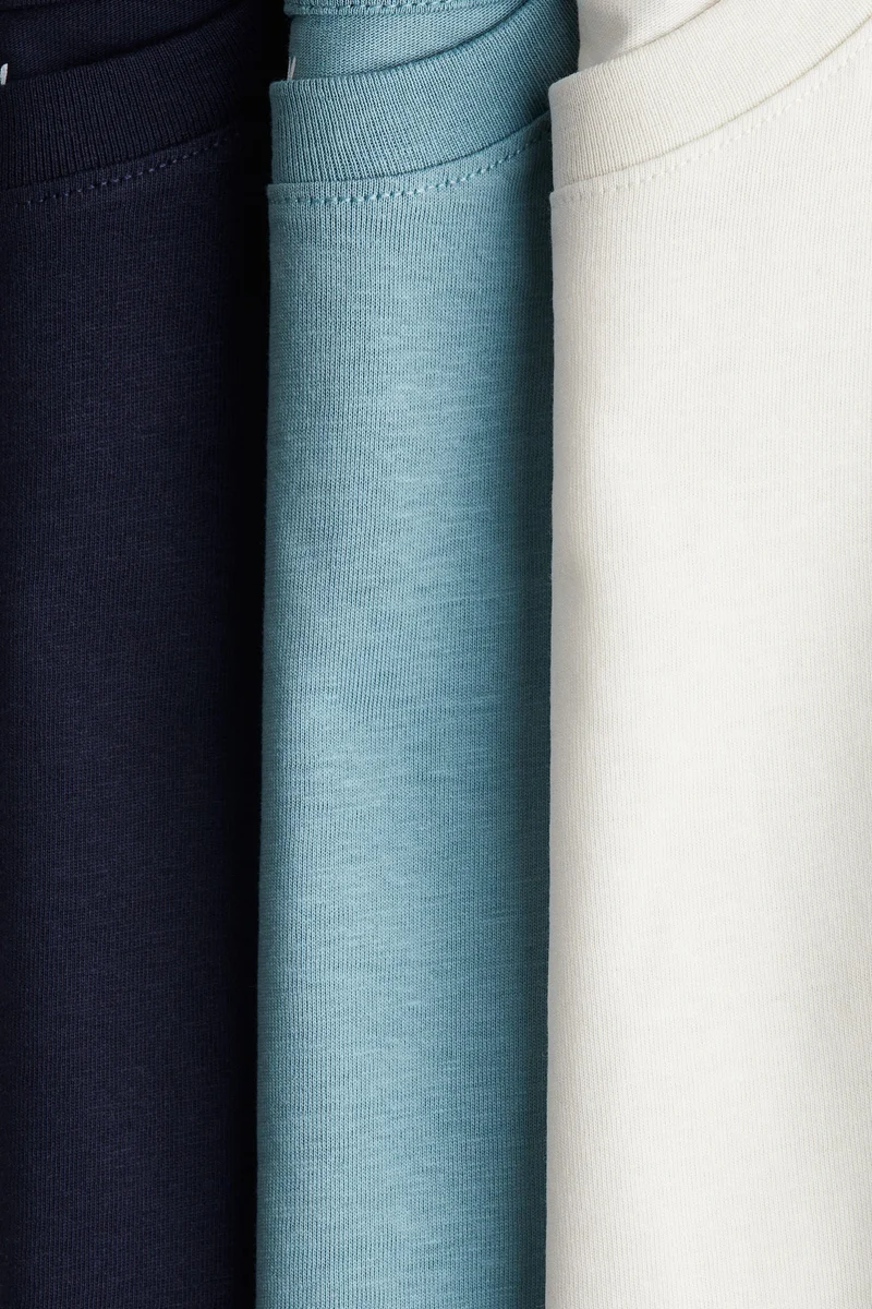 H&M 3-pack cotton jersey vest tops