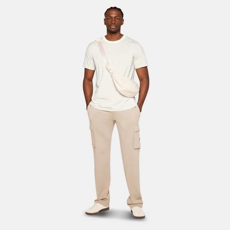 Fabletics Beige Men's The 24-7 Striped T-Shirt for Men | Best Price UAE