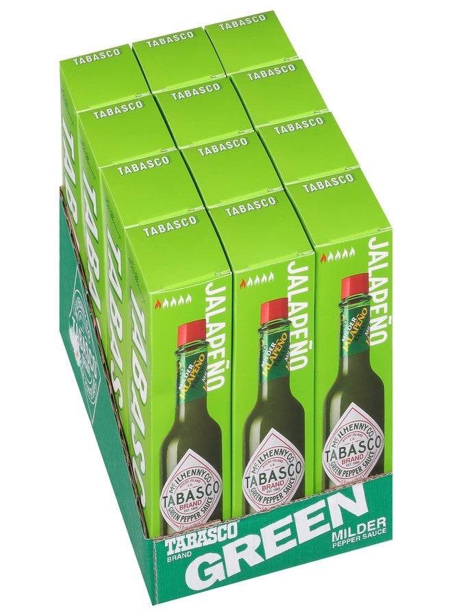 TABASCO® Brand Green Jalapeño Pepper Sauce, 5 oz (Pack of 12) - Image 1