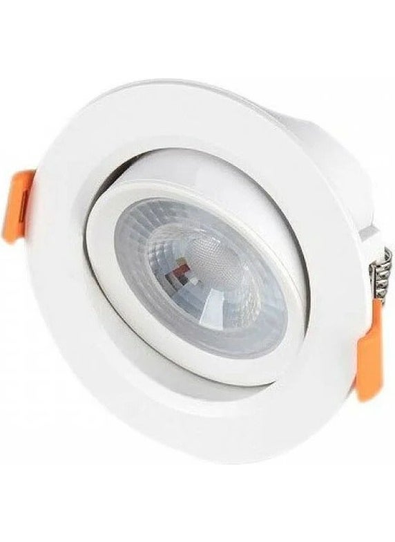 CATA CT-5204 5W Round Cob LED Agate Spotlight Luminaire 3200K Daylight  - Image 2