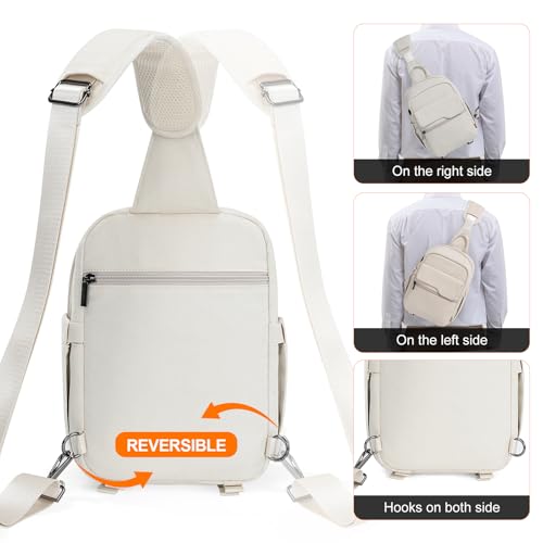 Cwatcun Camera Bag Crossbody Shoulder Messenger Camera Case, Lightweight DSLR/SLR/Mirrorless Photography Bag with Tripod Holder and Rain Cover for Canon, Nikon, Sony, Fuji Cameras, Lens Accessories - Image 2