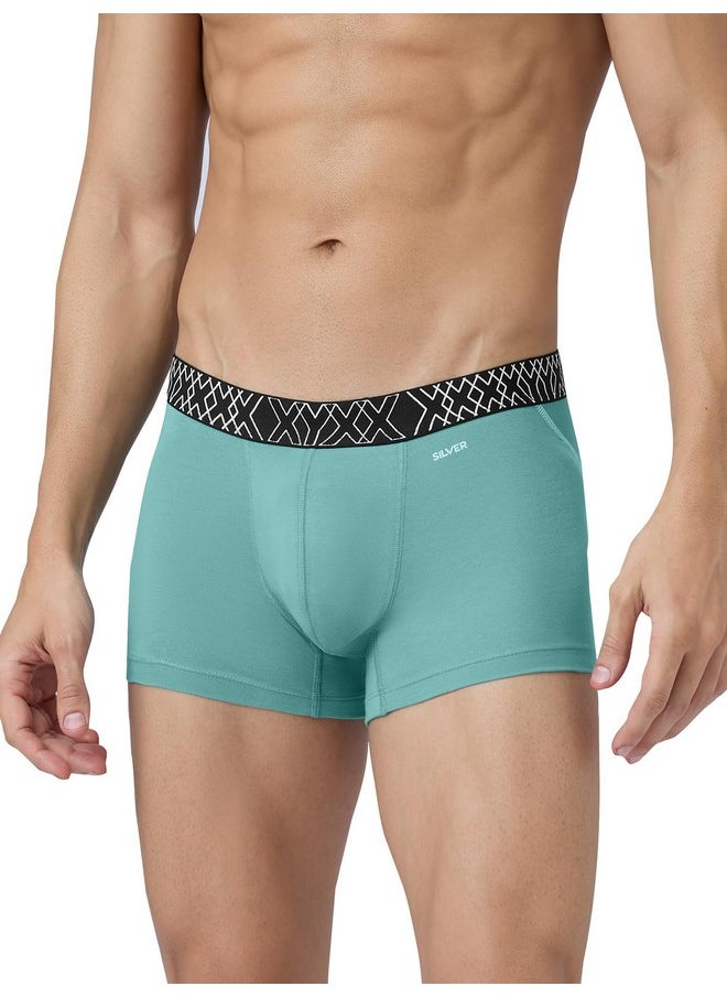 XYXX XYXX Men's Pure Cotton Regular Solid Trunk (Pack of 2) (XY_CR3_TRNK1_02_03_Atlas Midnight Blue_L)  - Image 5