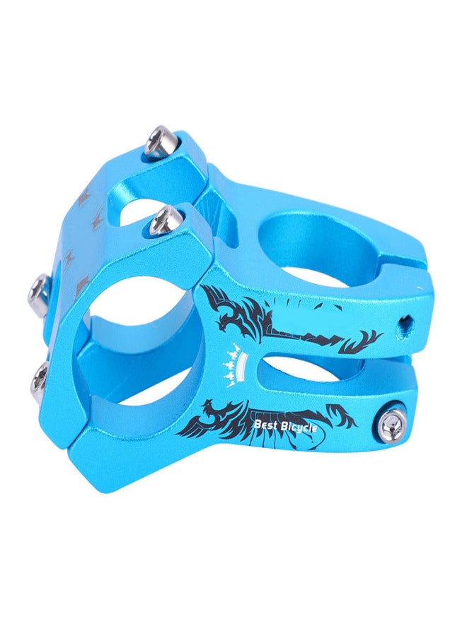 WAKE 31.8mm Durable Mountain Road Bike Handlebar Stems Aluminum Alloy Bicycle Bar Stem Blue - Image 1