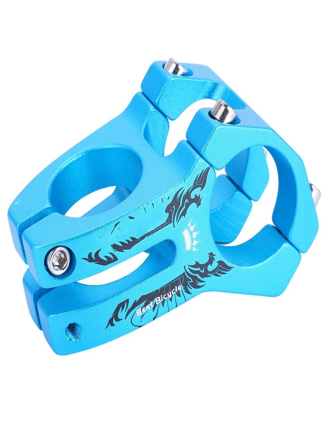WAKE 31.8mm Durable Mountain Road Bike Handlebar Stems Aluminum Alloy Bicycle Bar Stem Blue - Image 3