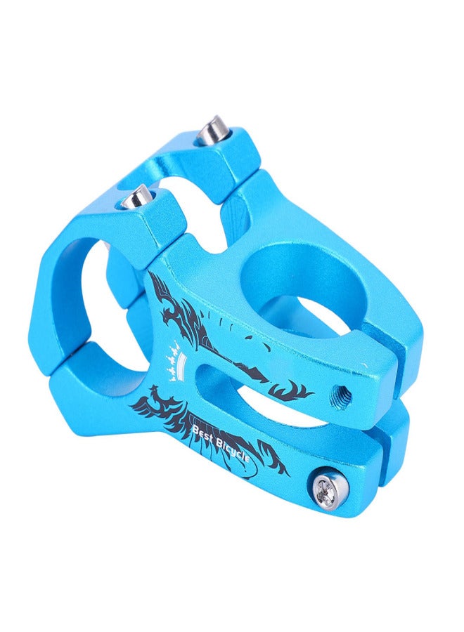 WAKE 31.8mm Durable Mountain Road Bike Handlebar Stems Aluminum Alloy Bicycle Bar Stem Blue - Image 2