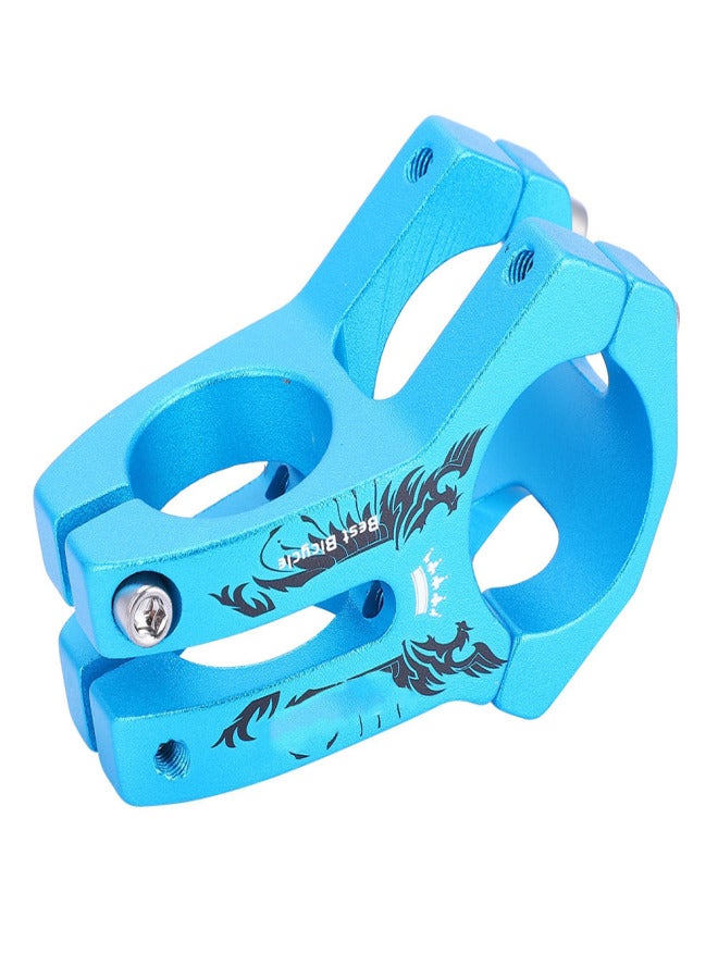 WAKE 31.8mm Durable Mountain Road Bike Handlebar Stems Aluminum Alloy Bicycle Bar Stem Blue - Image 5