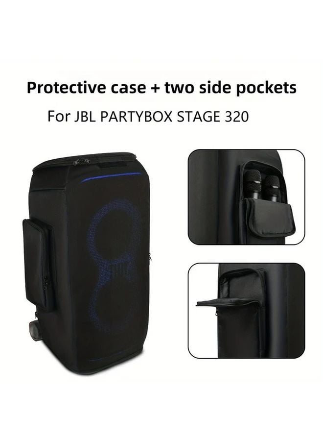 Black Protective Case For Partybox Stage 320 Speaker Dust Proof Cover - Image 2