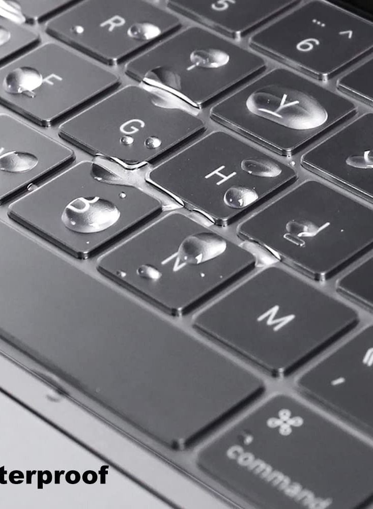 Keyboard Cover for 12.4" Microsoft Surface Laptop Go 3 2023 Release /Laptop Go 2 2022 Release & Surface Laptop Go 2020 Release Soft-Touch TPU Keyboard Protector Skin--Clear - Image 3