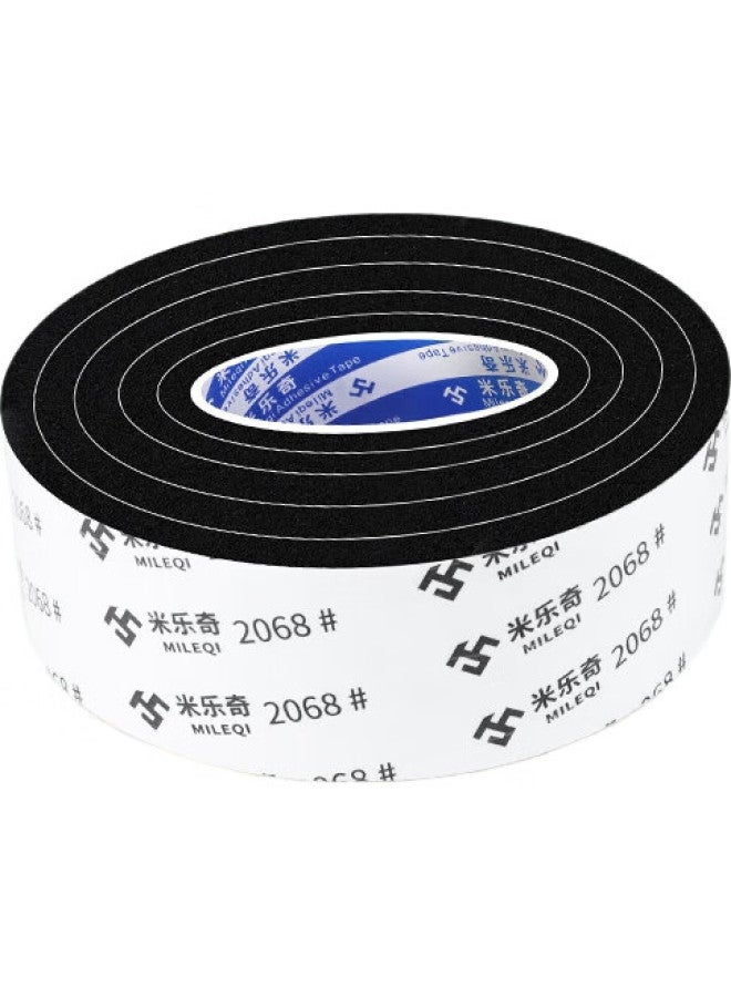 Miloch Milaiqi Thickened Strong Adhesive Black Single-Sided Anti-Static Sponge Tape, Shock-Proof And Anti-Collision Sealing Strip, Black - 50Mm Wide * 5 Meters Long [3Mm Thick], 2 Rolls - Image 2