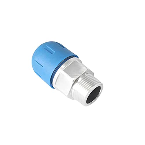 Rapidair 3/4" x 3/4" Rapid Air FastPipe MNPT Adapter F1118 Compressed Air Piping Piece - Image 5