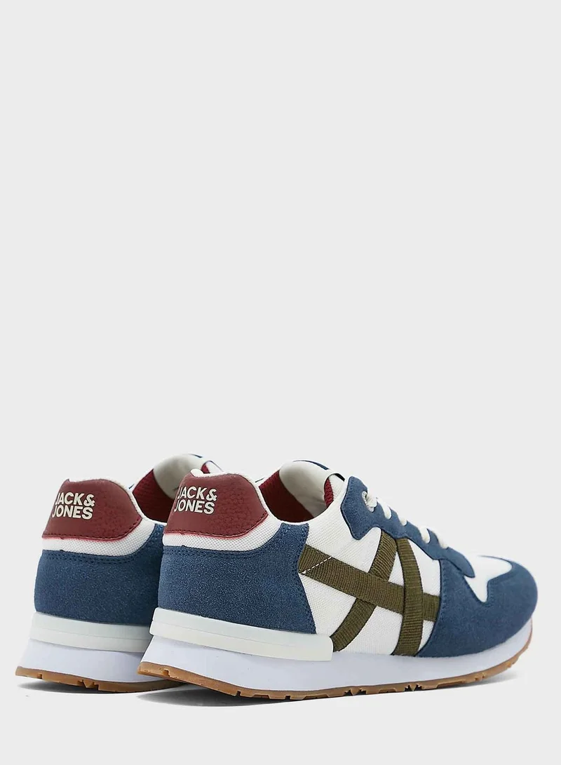 JACK & JONES Lace Up Low Top Sneakers