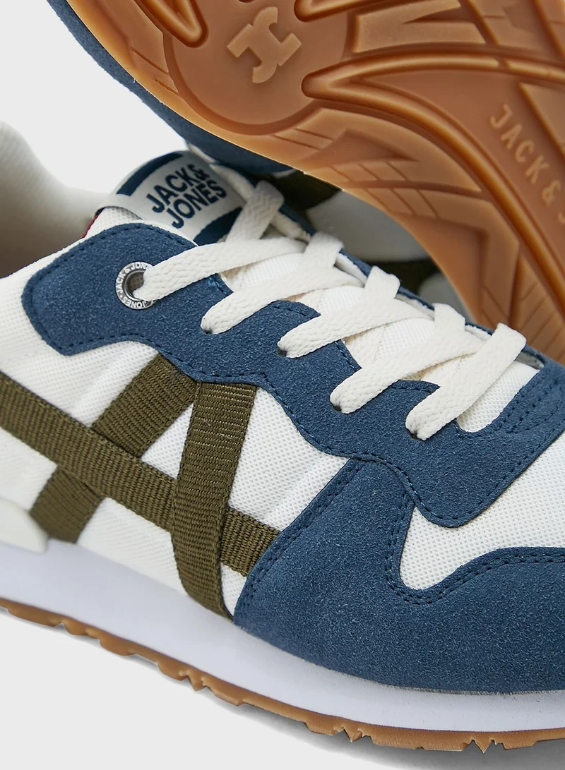 JACK & JONES Lace Up Low Top Sneakers