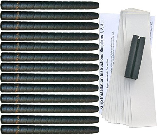 Tacki Mac Grips Tacki-Mac Unified Wrap Non-Tapered Oversize Golf Grip Kit (13 Grips, Tape, Clamp) - Image 1