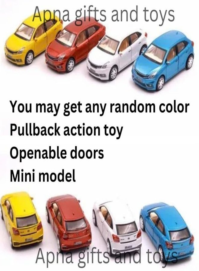 BIGfun TOYS Pullback Baleno car Toy for Kids, openable Doors, Pack of 1 car|You get Any Random Color|-18 - Image 2