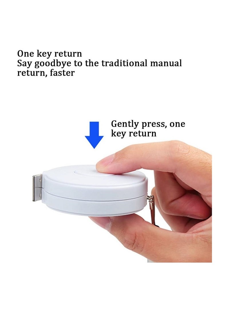 متر قياس صغير الحجم بطول 2 متر – خفيف، عملي وسهل الحمل للقياسات اليومية في البيت والعمل(متعدد الالوان) - Image 3