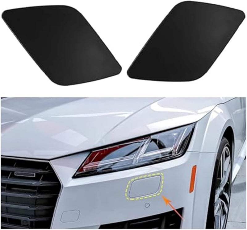 DEMULAX Headlight Washer Spray Cover for A6 C6 Quattro S6 - Image 5
