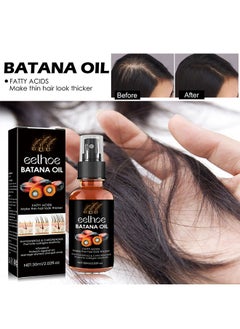 EELHOE Batana Oil For Hair Growth, Batana Oil Organic For Healthy Hair, Repair Damaged Hair, Nourishes Thin Hair Scalp Skin And Loss Hair Growth Fir, Reduces Hair Loss, 30ML  - Image 2