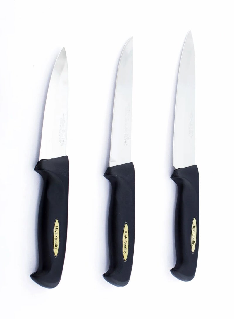 Hic Japanese Kitchen Knife Set 3 Pieces  - Image 2