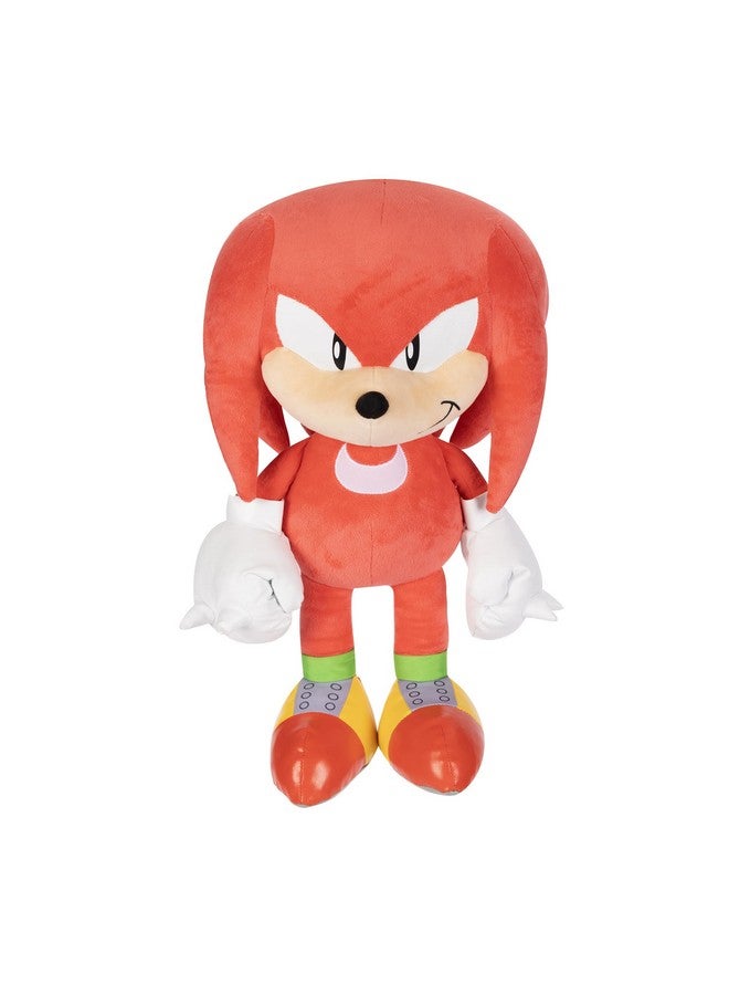 Sonic The Hedgehog Jumbo Plush Knuckles 18 Inches Tall - Image 1
