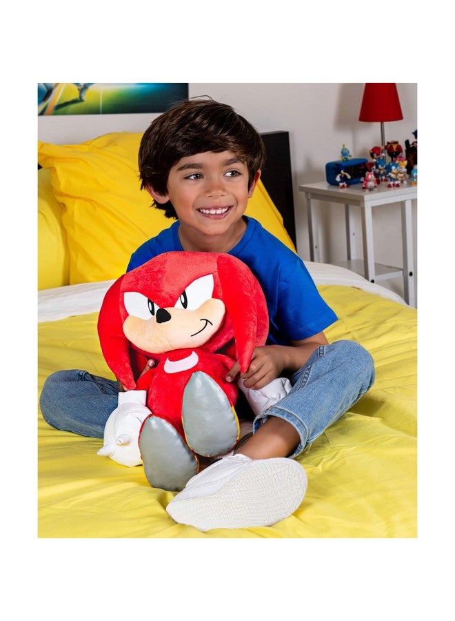 Sonic The Hedgehog Jumbo Plush Knuckles 18 Inches Tall - Image 4