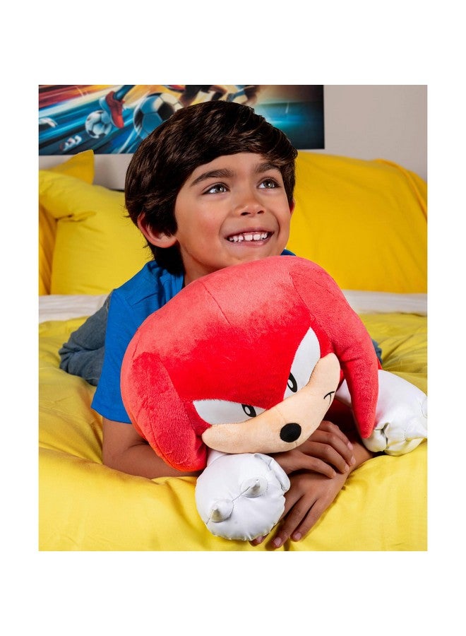 Sonic The Hedgehog Jumbo Plush Knuckles 18 Inches Tall - Image 5