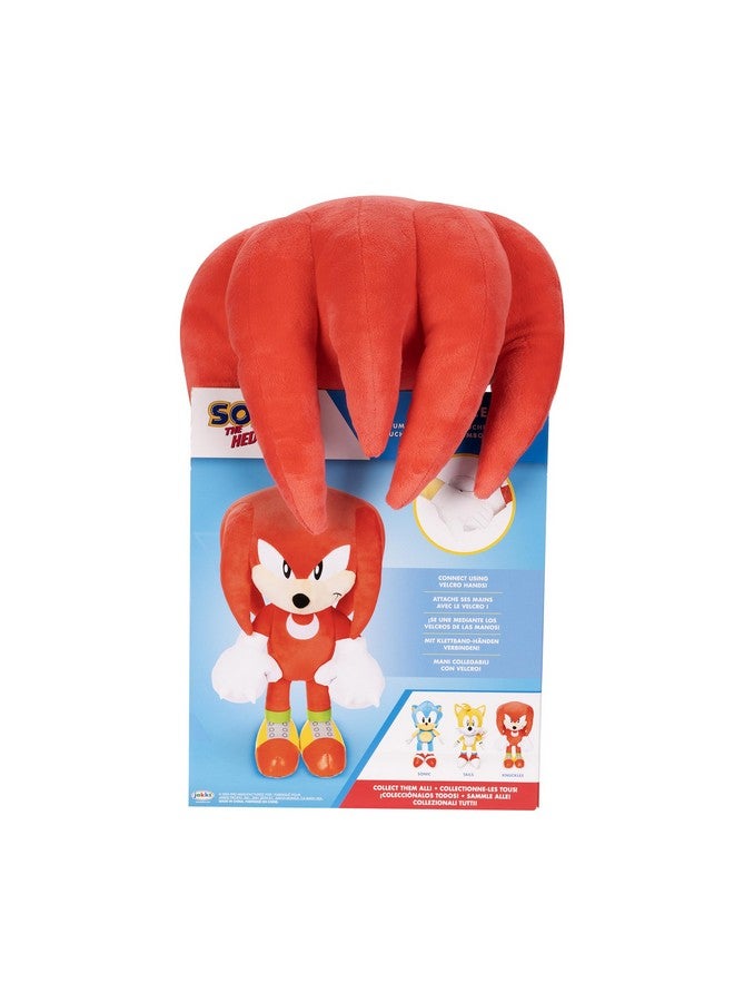 Sonic The Hedgehog Jumbo Plush Knuckles 18 Inches Tall - Image 3