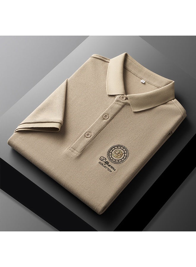 D DESIGNS Short Sleeve Polo Shirt Men Summer Trend Design Brand Embroidery  Cool Breathable Casual T-shirt Men's Clothing - Image 2