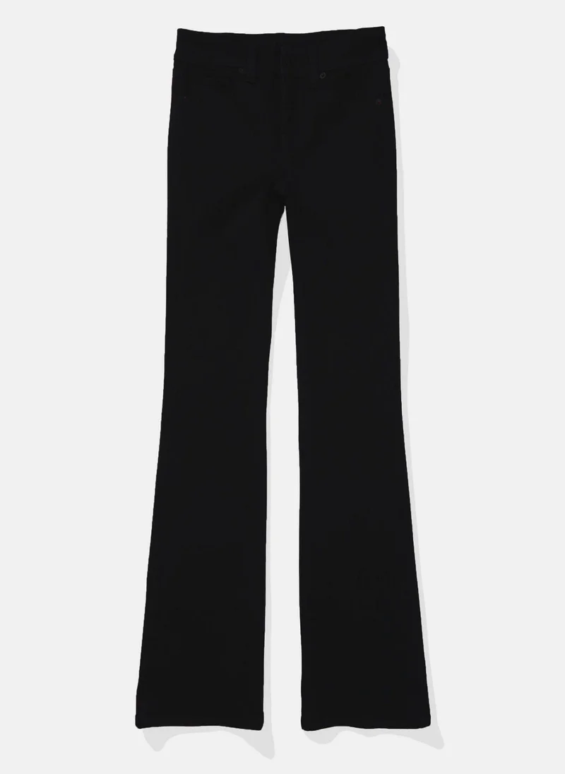 American Eagle AE Next Level Low-Rise Kick Bootcut Jean