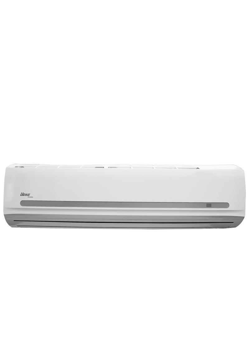 Ugine Split Air Conditioner, 18,300 BTU, Cold, Plasma, Extra Remote Control -  UASMI18C - Image 1