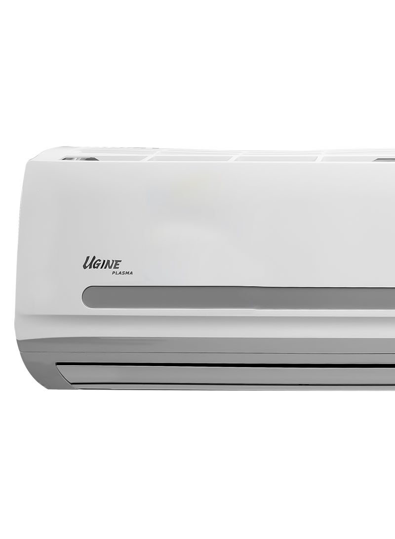 Ugine Split Air Conditioner, 18,300 BTU, Cold, Plasma, Extra Remote Control -  UASMI18C - Image 2